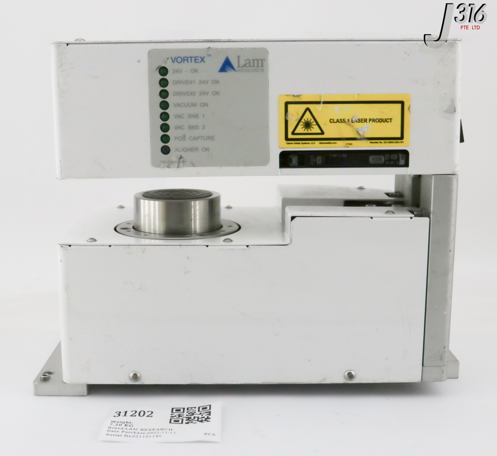 A-3 31202 LAM RESEARCH VORTEX PRE-ALIGNER ASSY 853-229904-003 | eBay